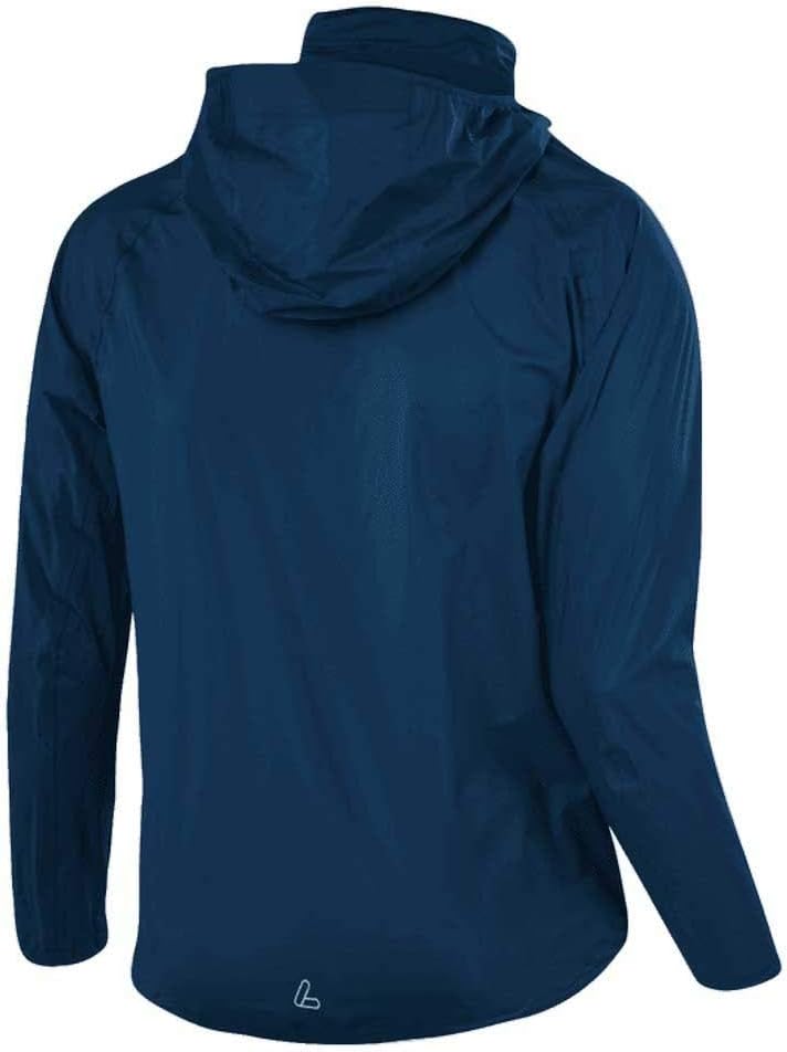 LÖFFLER Jacket with Hood WPM Pocket CF Herren - 23480 - Bike Regenjacke, Blau