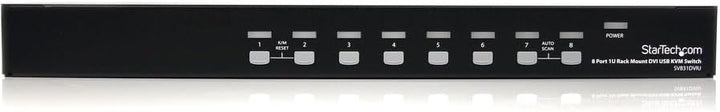StarTech.com 8-Port DVI USB KVM Switch -DVI USB KVM Switch - 8-Port KVM-Switch -DVI KVM-Switch - KVM