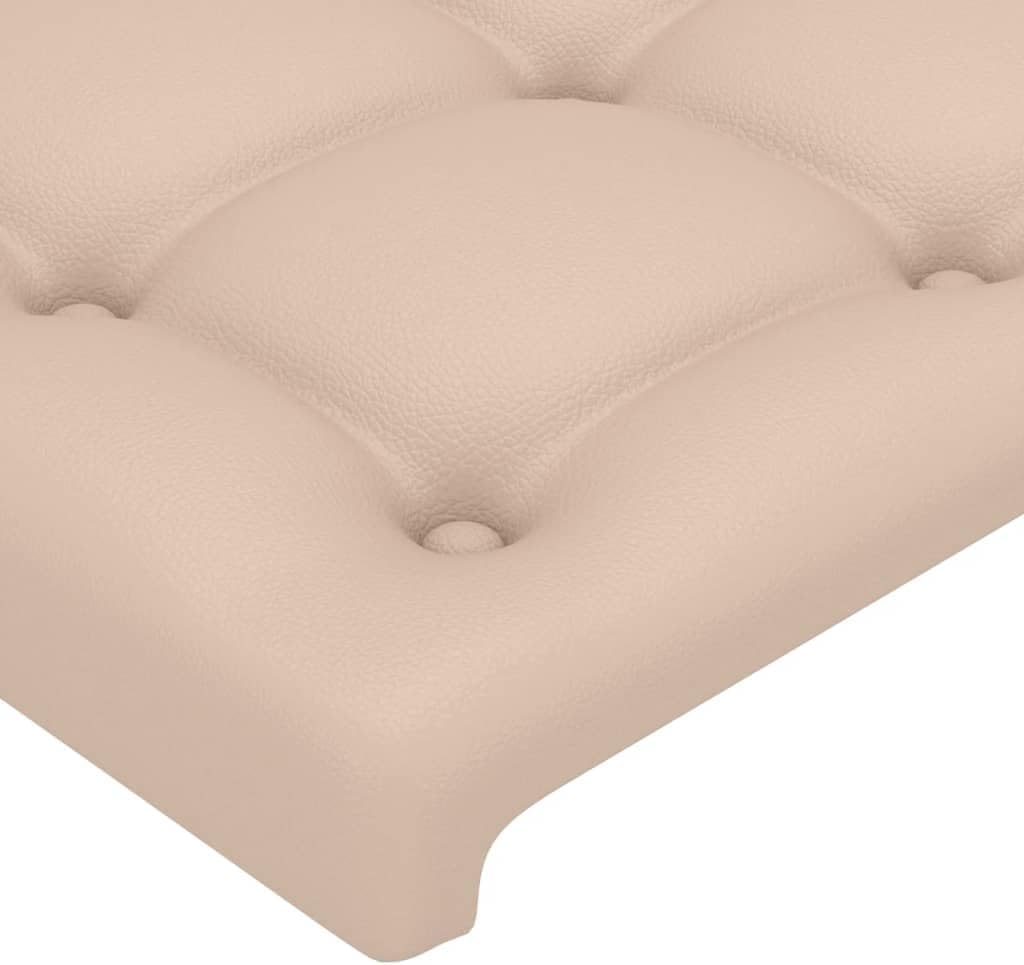 vidaXL Kopfteil, Bettkopfteil mit Holzbeinen, Höhenverstellbar Polsterkopfteil für Bett, Betthaupt B