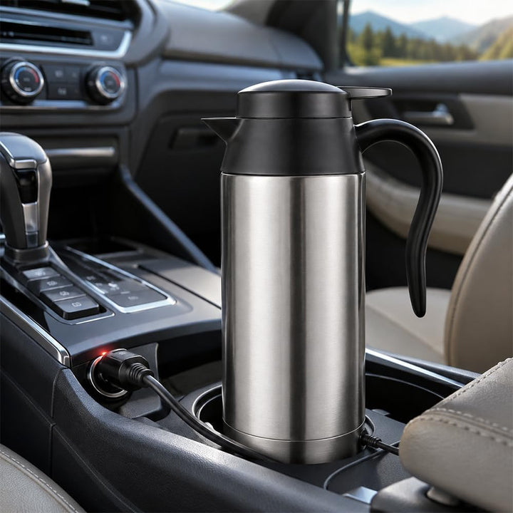 Wasserkocher Auto, 750 ml Reisewasserkocher, Wasserkocher 12v