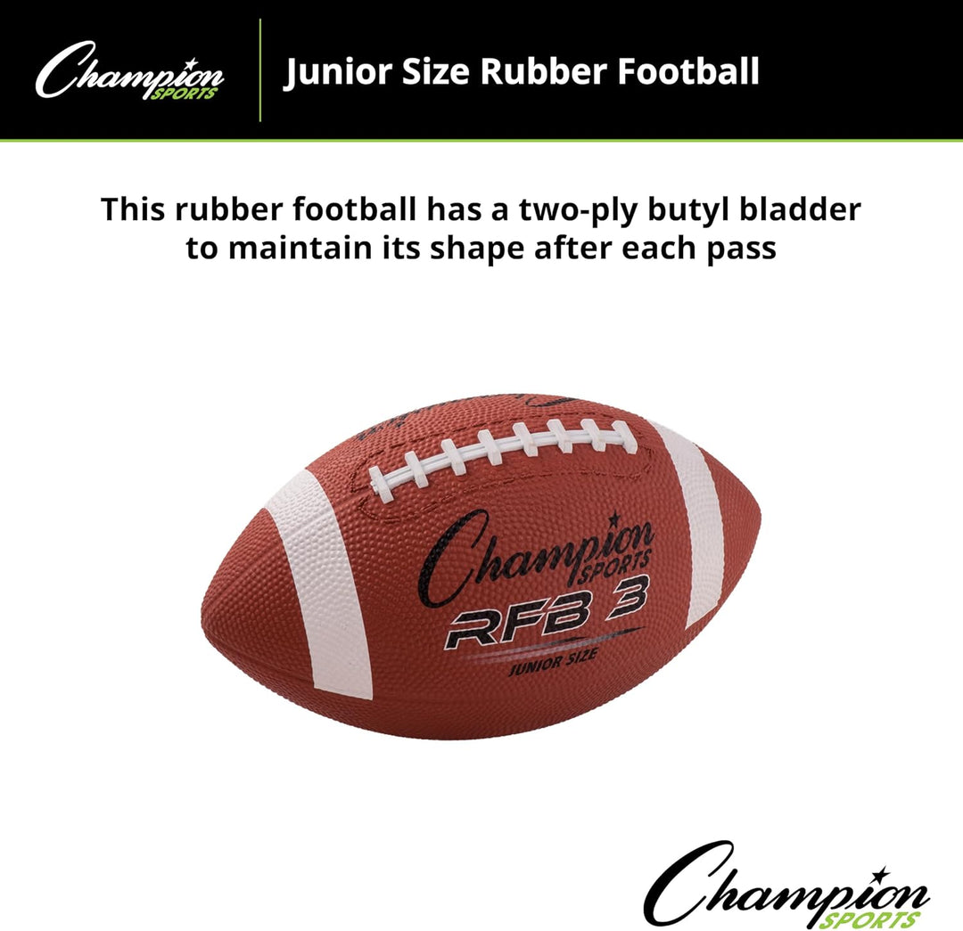 Champion Sports Gummi-Fussball, Verschiedene Grössen RFB3., RFB3.