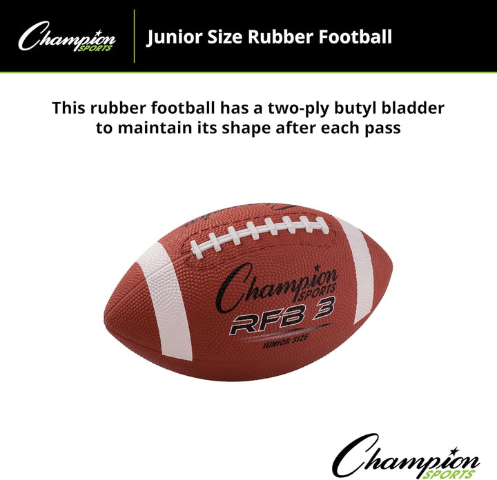 Champion Sports Gummi-Fussball, Verschiedene Grössen RFB3., RFB3.