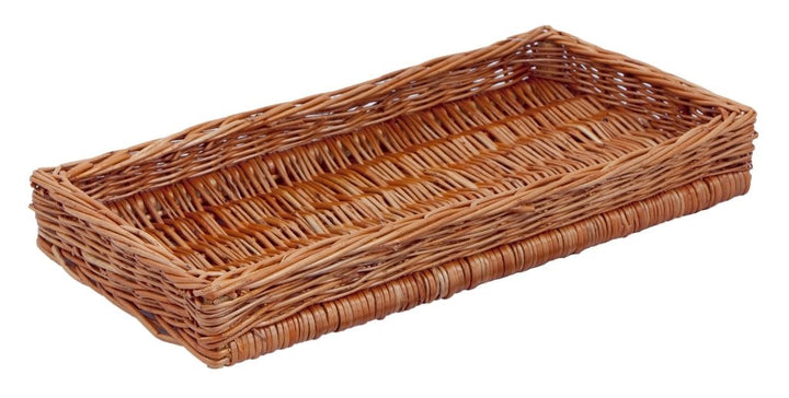Backideen Regalkorb Klassisch rechteckig, braun, T 25cm x B 50cm x H 6cm 6cm x 25cm x 50cm [HxTxB] B