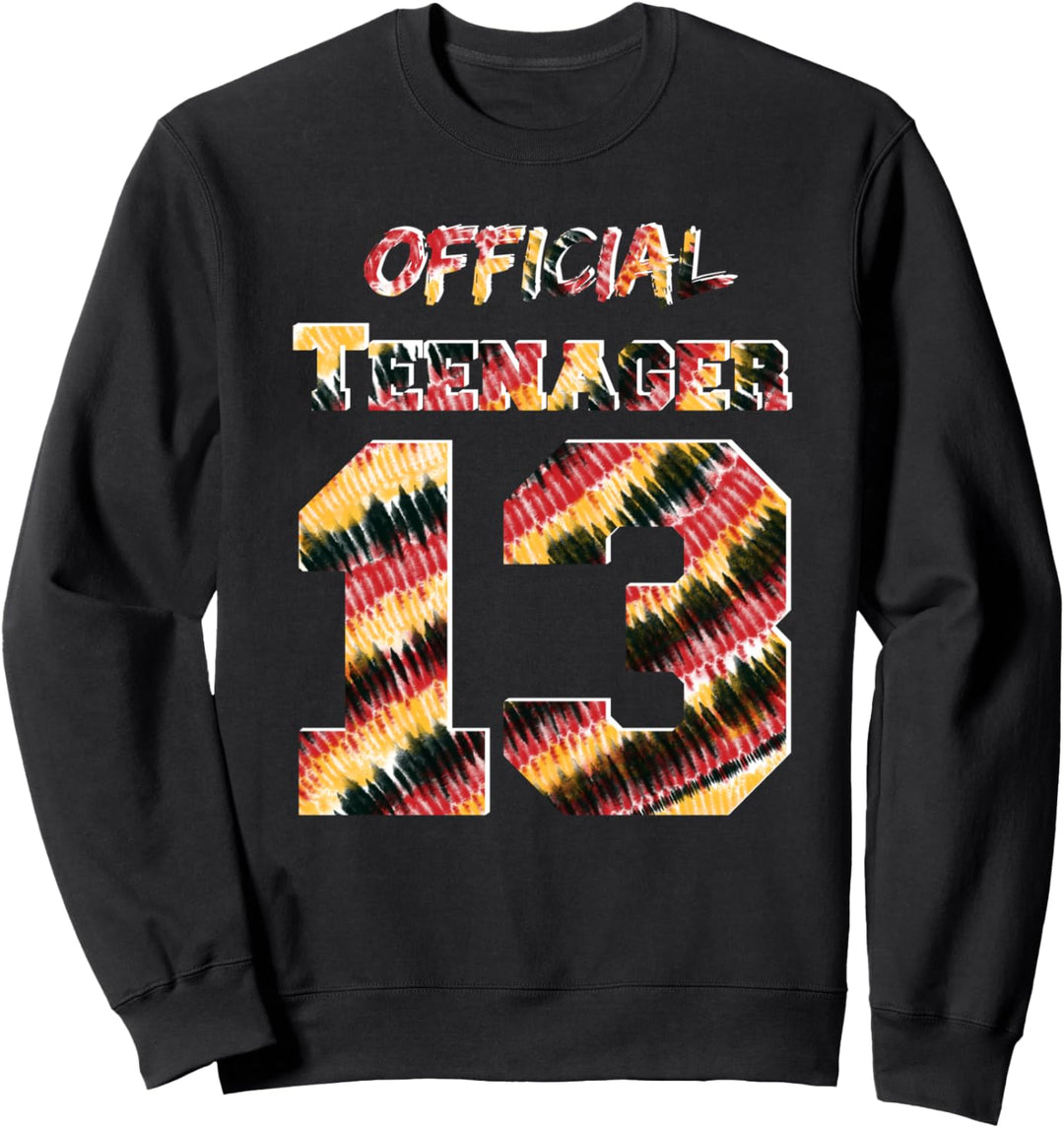 Offizieller Teenager 13. Geburtstag Geschenk Deutchland Sweatshirt