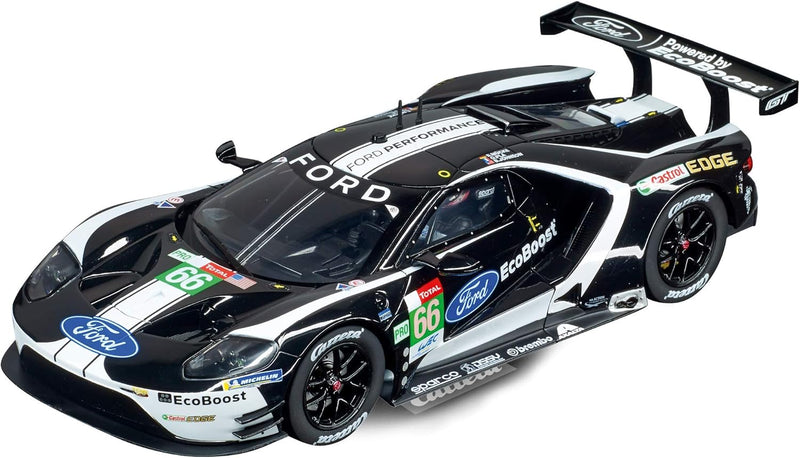 Carrera EVOLUTION I Ford GT Race Car No.66 I Auto für Rennbahn | Rennbahnen und lizensierte Slotcars