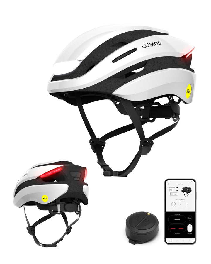 Lumos Ultra Smart-Helm | Fahrradhelm | Vorder- und Rücklicht (LED) | Blinker | Bremslichter | Blueto