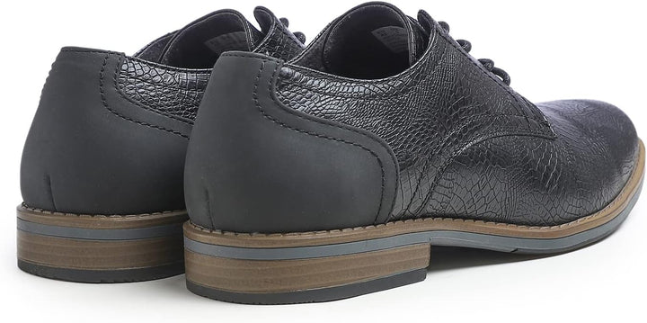 Feversole Men's Classic Dress Marc Herren Anzugschuhe Derby Schnürschuhe Business Schuhe Formale Mod