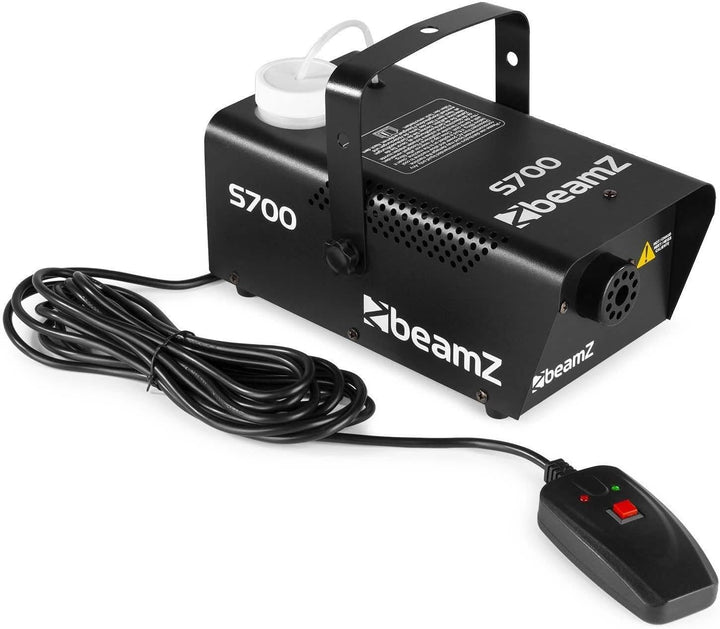 BeamZ S700 - Nebelmaschine mit Fernbedienung, 700 Watt Fog Machine, Rauchmaschine für Halloween, Hoc