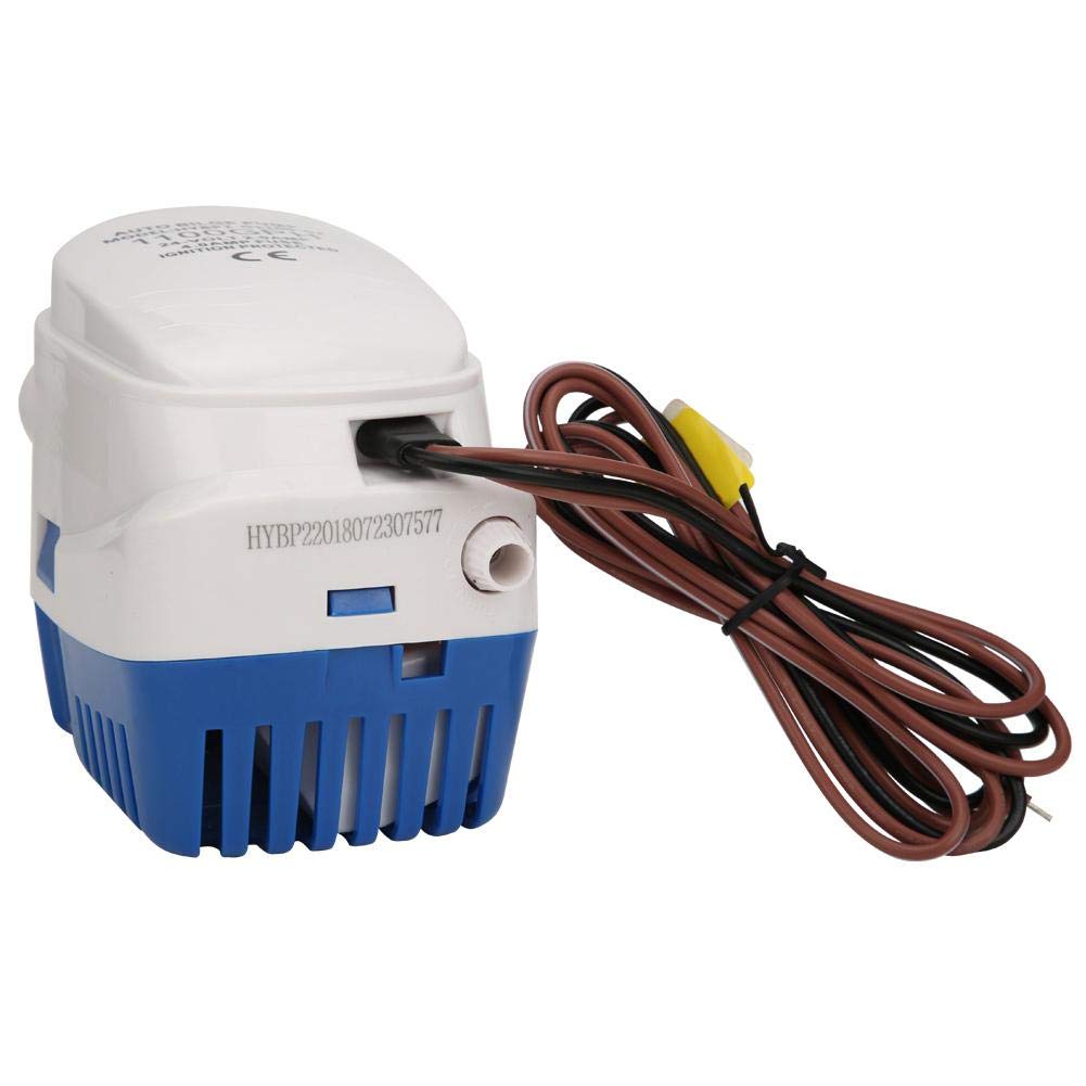 Yacht Bilgenpumpe, HYBP2-G1100-02 24V Yacht Miniatur-Abwasser Selbstansaugende Automatische Tauchpum