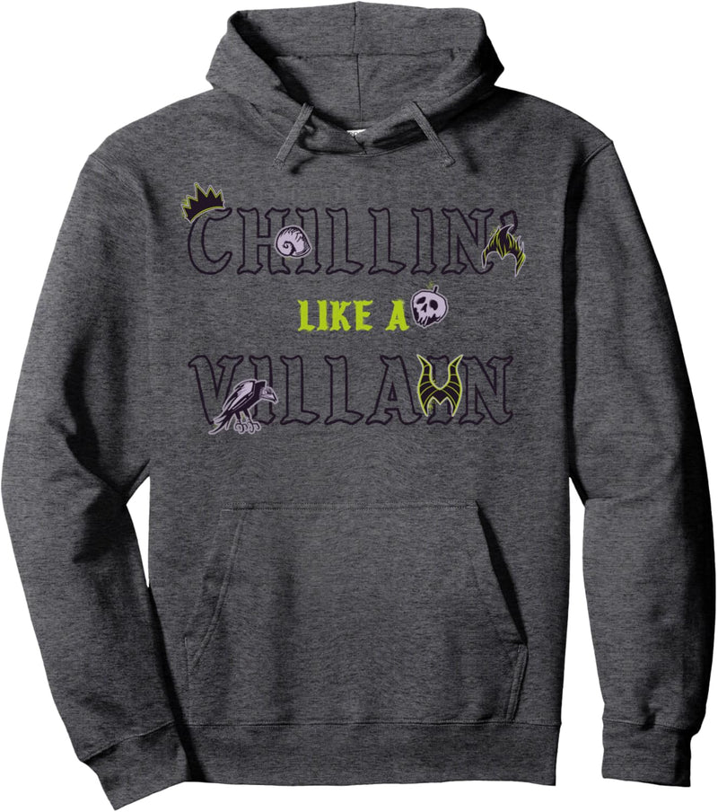 Disney Chillin Like A Villain Halloween Pullover Hoodie