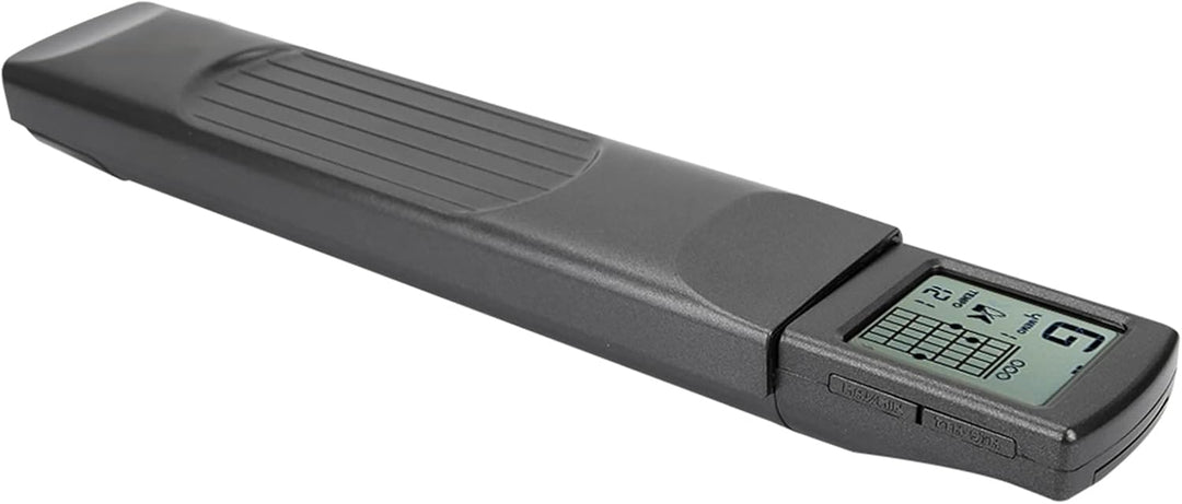 Mini-6-Bund-Gitarren-Übungswerkzeug, Akkordtrainer mit Drehbarer Tabelle, Bildschirmplatzierung 2, m