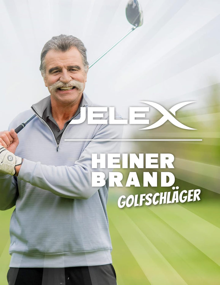 JELEX Golf Eisen Linkshand Golfschläger aus rostfreiem Edelstahl Iron Golfsport. Für Anfänger und Pr