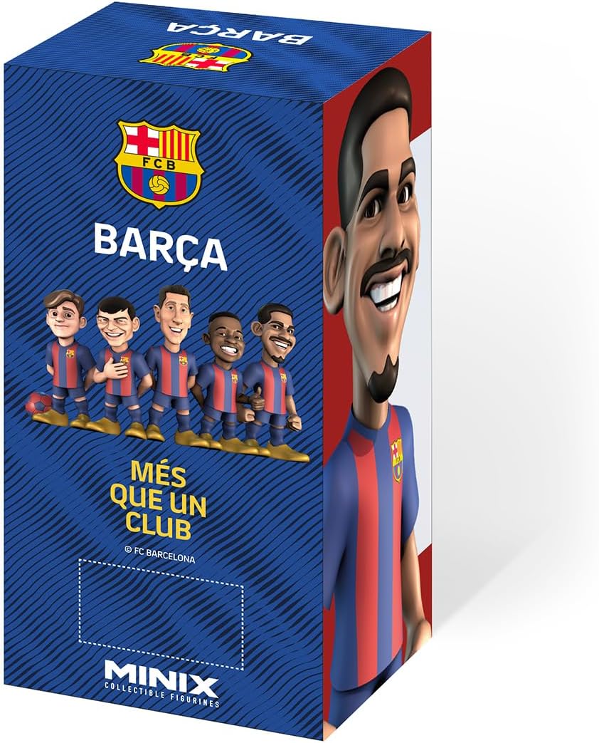 MINIX - FC Barcelona – Araujo 4#153 – Sammelfigur, 12 cm