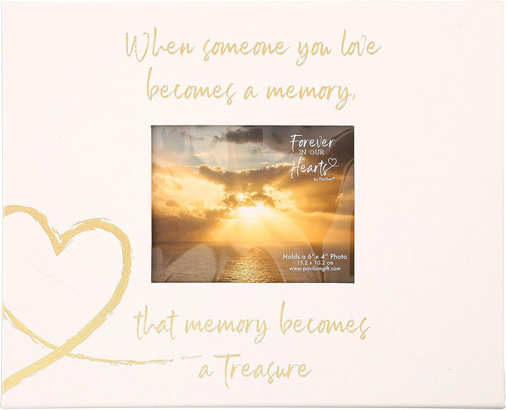 Pavilion Gift Company Memory-11 x 9" Memory Box für Andenken, weiss, 11" x 9"