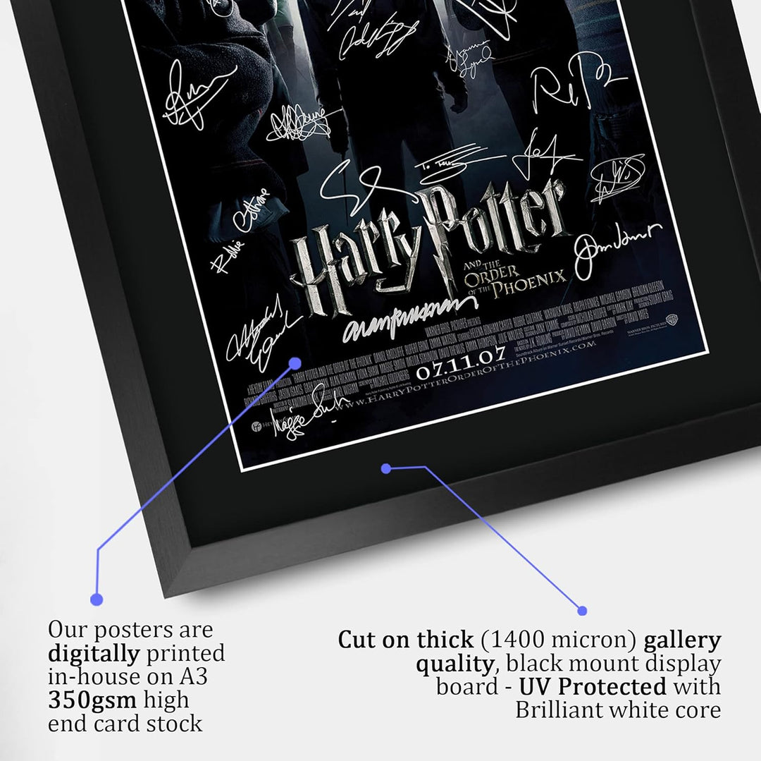 HWC Trading Orden des Phönix Harry Potter Die Cast Daniel Radcliffe Emma Watson Rupert Grint Geschen