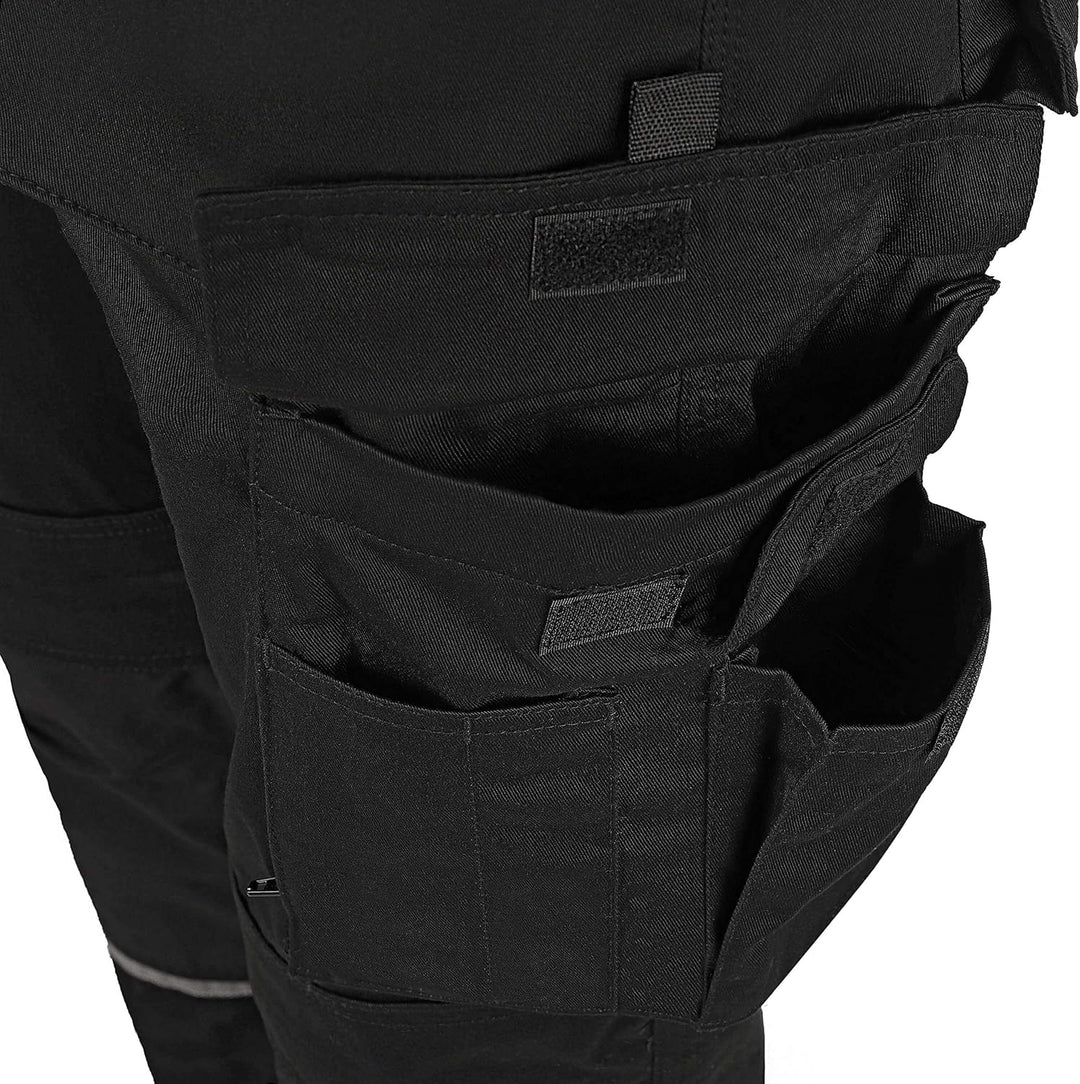 TMG | Arbeitshose Comfort für Herren, Cargohose mit Kniepolster & viel Stauraum, Robustes Material,
