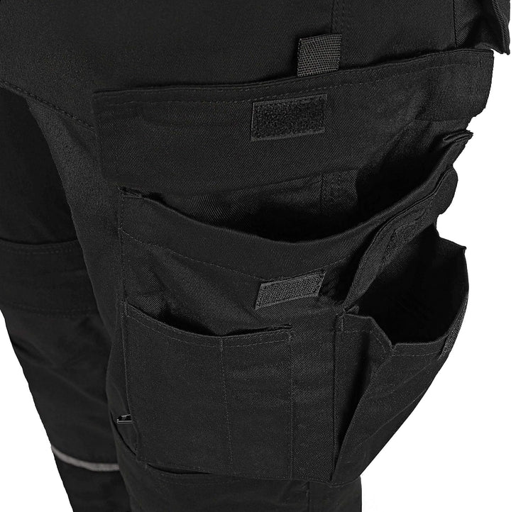 TMG | Arbeitshose Comfort für Herren, Cargohose mit Kniepolster & viel Stauraum, Robustes Material,