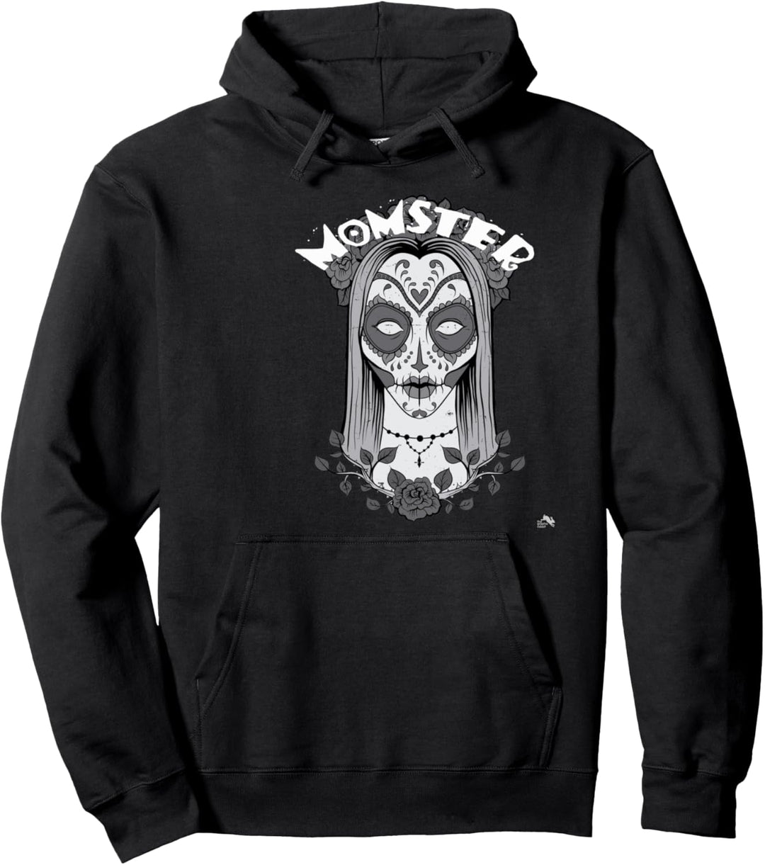 Momster – Sugar Skull – Monster Mom Pullover Hoodie