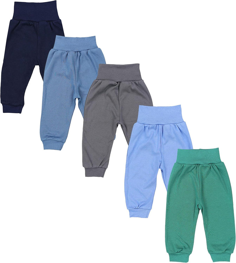 TupTam Unisex Baby Pumphose 5er Pack aus Oeko-Tex zertifizierten Materialien Langhose Unisex 92 Dunk