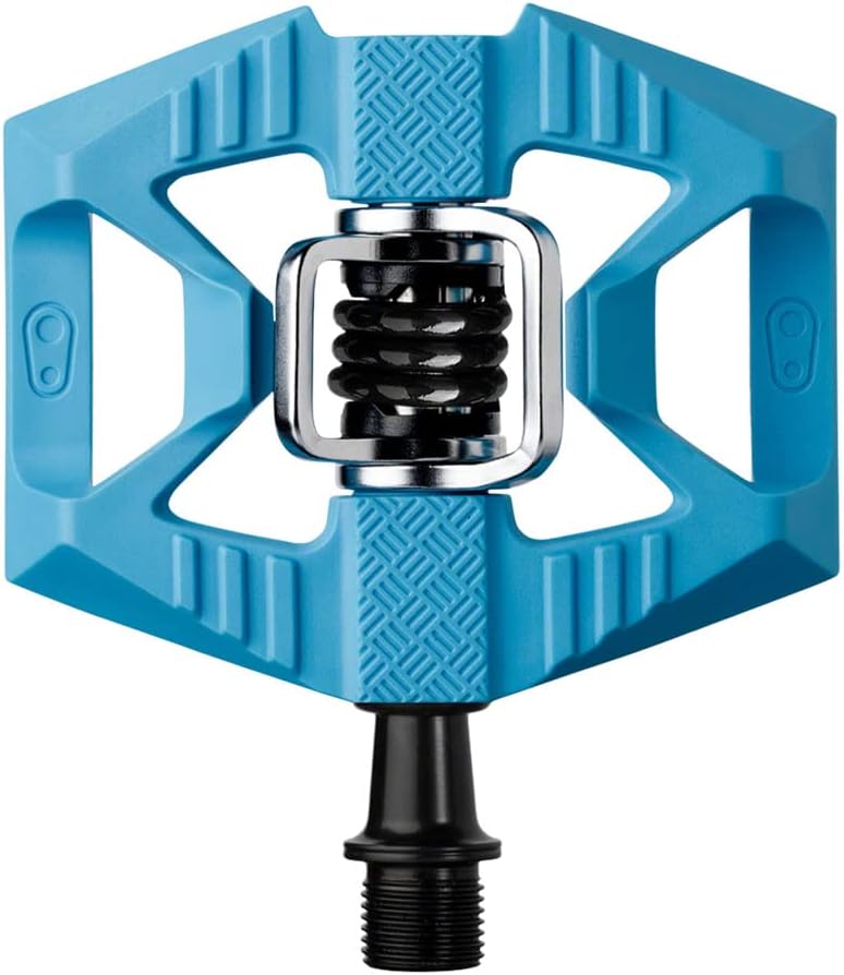Crankbrothers Double Shot 1 Hybrid-Pedal für MTB und City BLAU, BLAU