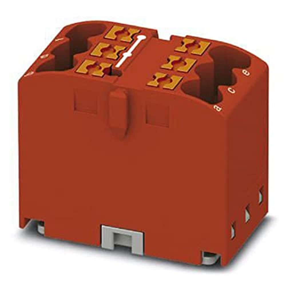 Phoenix Contact PTFIX 6X2,5 RD Verteilerblock, Grundklemme, 450 V, 24 A, Anzahl der Anschlüsse 6, Qu