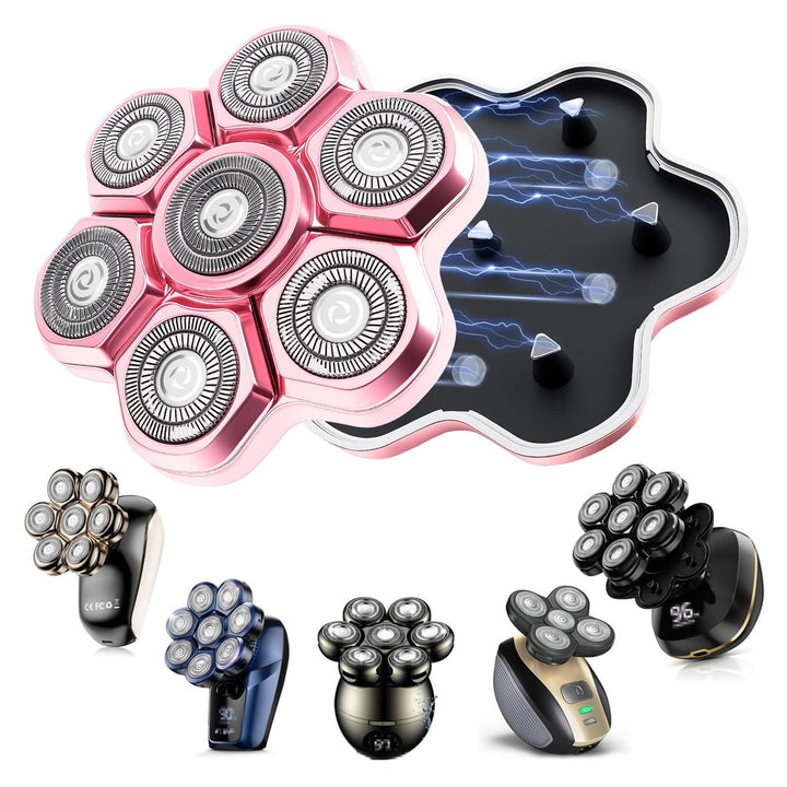 Rosa Universal 7 Magnetische Ersatzklingen für ROSSIFUR Lovcoyo Gisaae Bazivve ElectriBrite Freebird