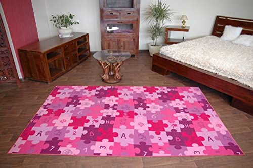 Teppich Puzzle lila 300x400 cm 300x400 cm Puzzle Lila, 300x400 cm Puzzle Lila