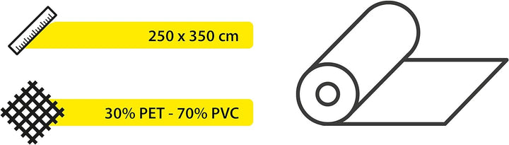 BRUNNER Campingartikel Kinetic 600 250x350 cm, Blau/Grau 0201107N.C59 Blau/Grau 250x350 cm, Blau/Gra
