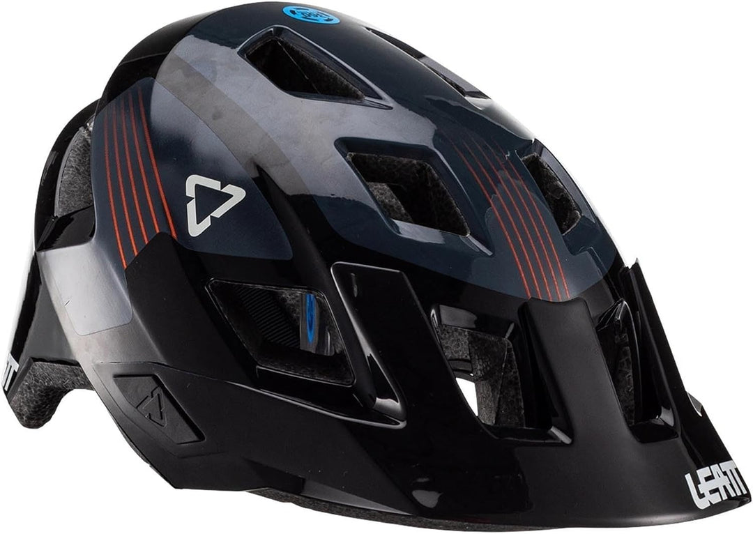 Leatt Helmet MTB AllMtn 1.0 V22 Lime Jr #XS 50-54cm
