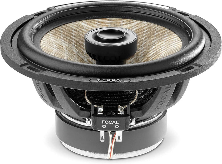 Focal PS165FE 2-Wege-Koaxial-Lautsprecher, 140 W, 16,5 cm, mit Flachs-Kegel-Technologie
