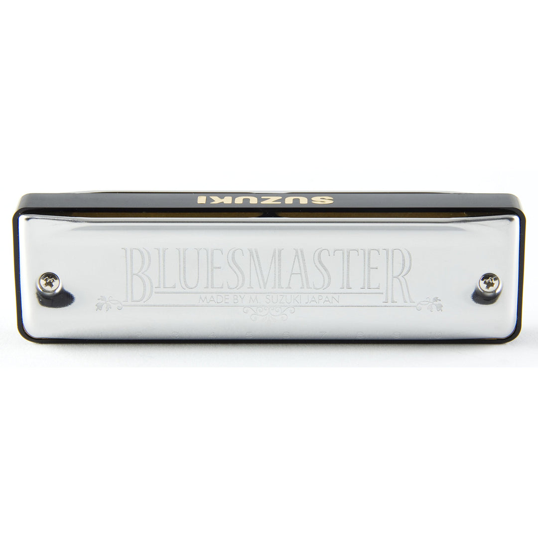 Suzuki Bluemaster MR250C diatonische Mundharmonika aus ABS, 10 Blasöffnungen, Chrom, C