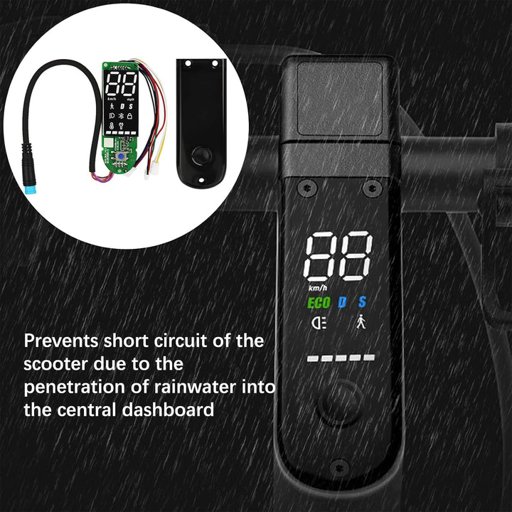Elektroroller Scooter Armaturenbrett, PCB Wasserdichtes Scooter Armaturenbrett mit Bluetooth LCD Dis