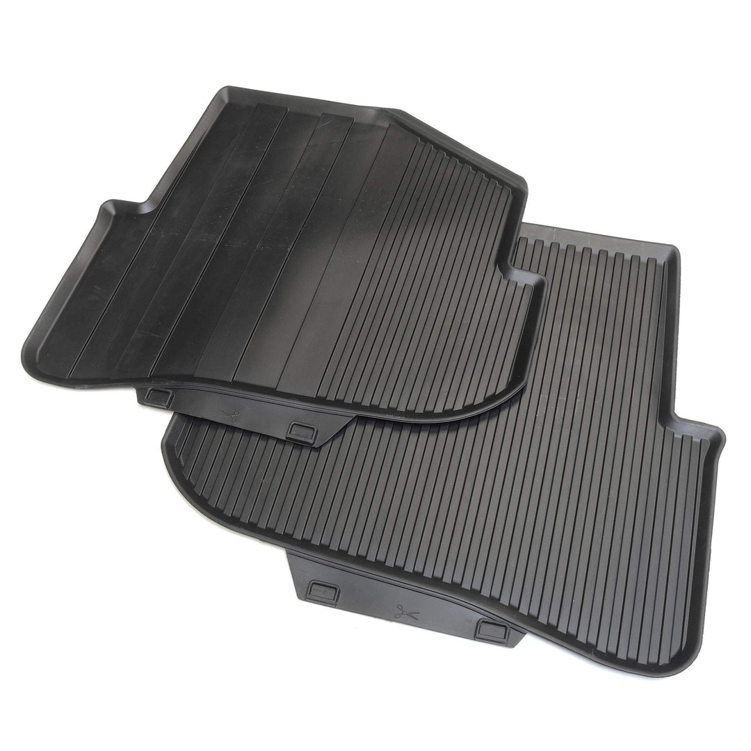 Audi 8X0 061 511 041 Gummifussmatten für hinten, schwarz
