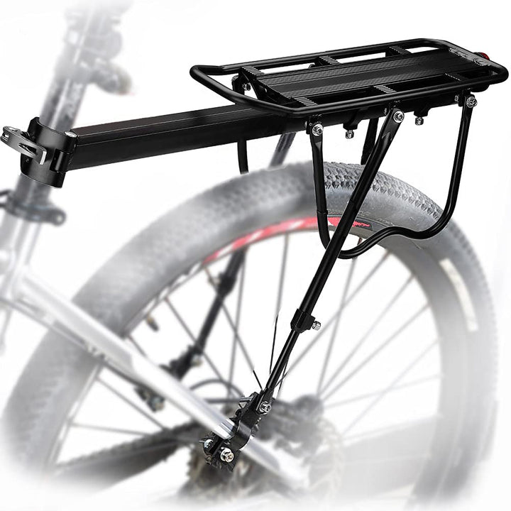 MAIKEHIGH Einstellbare Träger Fahrrad Gepäckträger Fahrradzubehör Ausrüstung Ständer Reitstock Fahrr