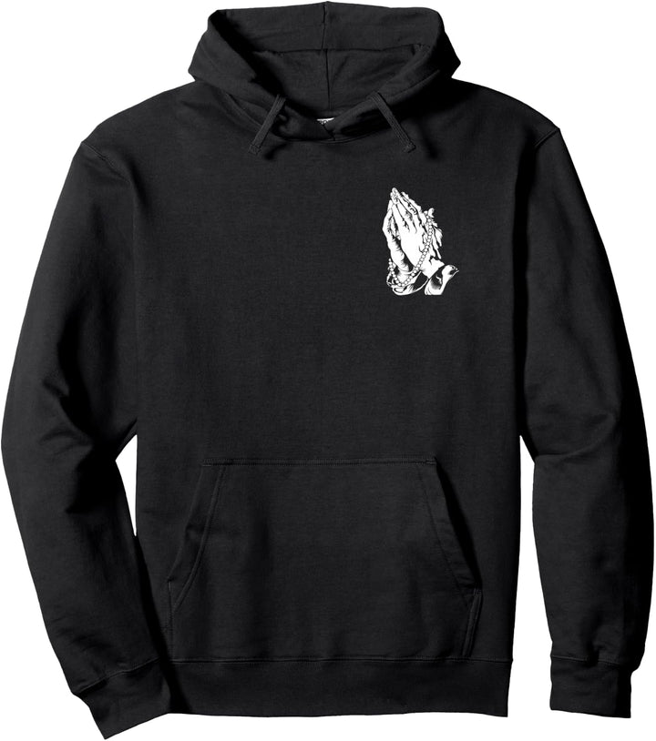 Betende Hände, gesegneter christlicher katholischer Stil Pullover Hoodie
