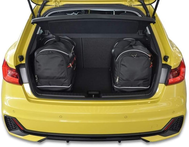 KJUST Dedizierte Kofferraumtaschen 3 stk kompatibel mit AUDI A1 II (GB) 2018+