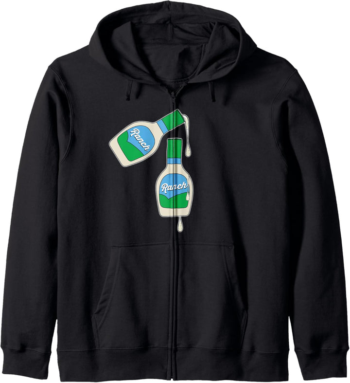 I Like Ranch on My Ranch – lustiges Salatdressing. Kapuzenjacke