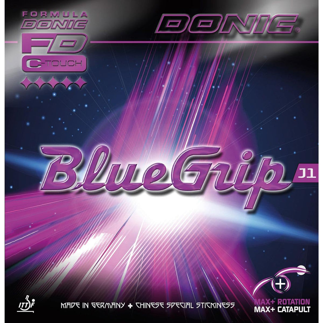 Donic Belag BlueGrip J1 2,0 mm Rot, 2,0 mm Rot