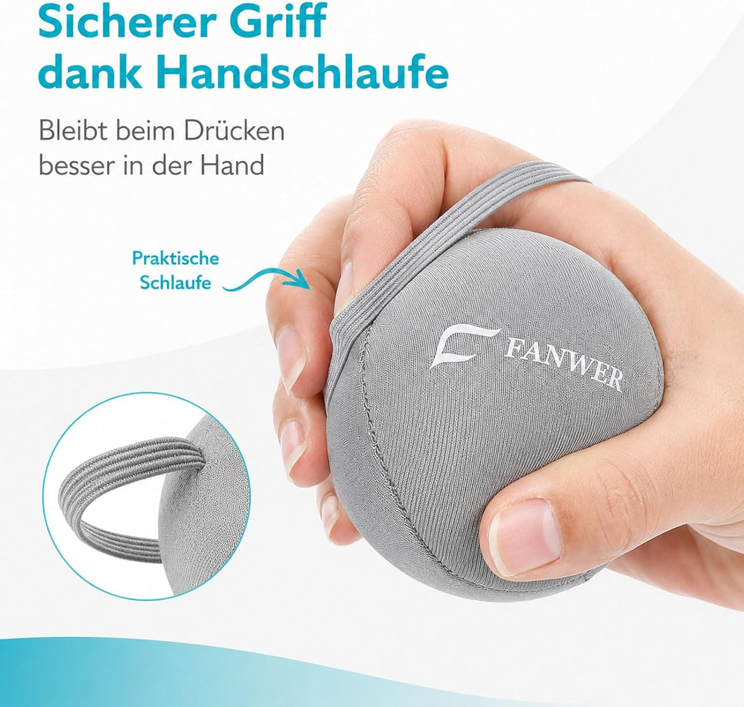 Fanwer 3er-Set Stressball für Erwachsene, Knetball für Angst und Stressabbau, Gel Antistressball mit