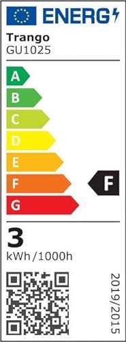 Trango 12er Set LED Einbaustrahler 6729-122B Einbauleuchten, Deckenleuchten, Badleuchten, Strahler i