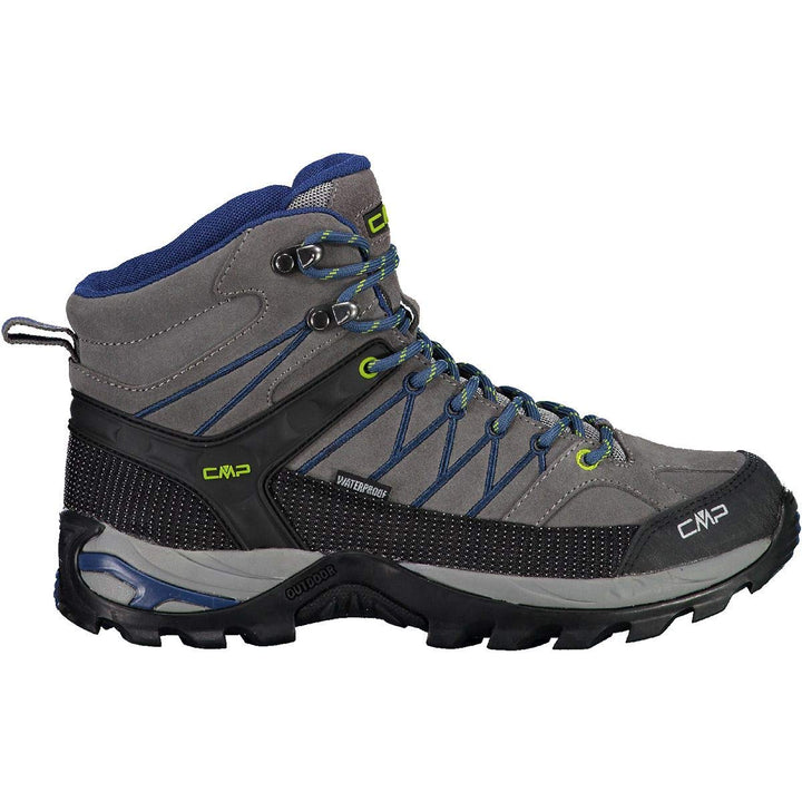 CMP Herren Rigel Mid Wp Trekking Shoes 3q12947Trekking- & Wanderstiefel 41 EU Graffite Marine, 41 EU