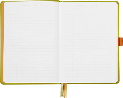 Rhodia 118575C Notizheft Goalbook (DIN A5, 14,8 x 21 cm, Dot, praktisch und trendige, mit festem Dec