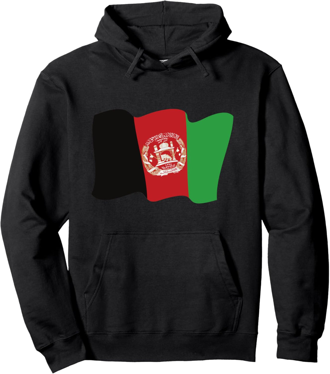 Afghanistan Flagge Deko Damen Herren Asien Afghane Pullover Hoodie