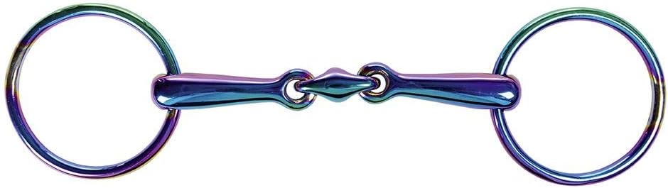 HKM Doppelt gebrochenes Gebiss -Rainbow- 16 mm 0000 Farbe ist nicht relevant 70/145 weite, 0000 Farb