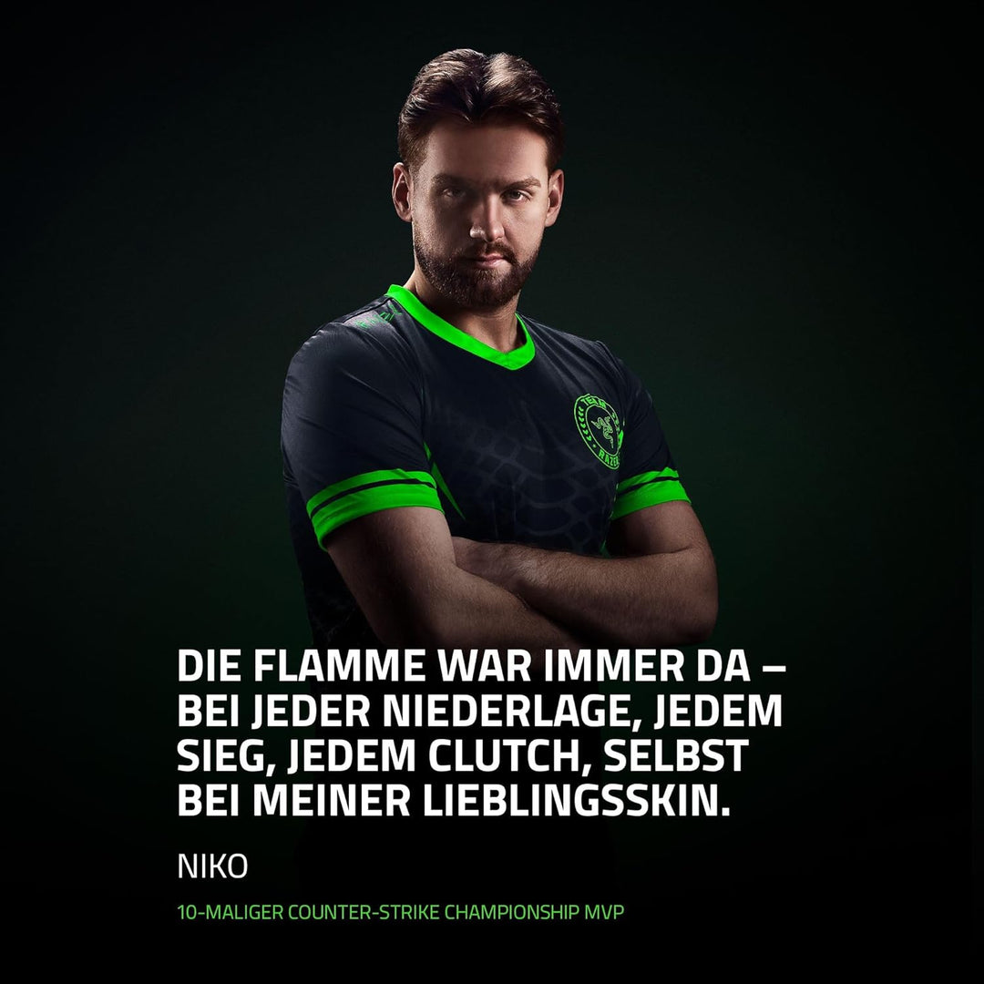 Razer BlackShark V3 Pro NiKo Edition - Kabelloses E-Sport-Headset mit ANC-Geräuschunterdrückung - 50