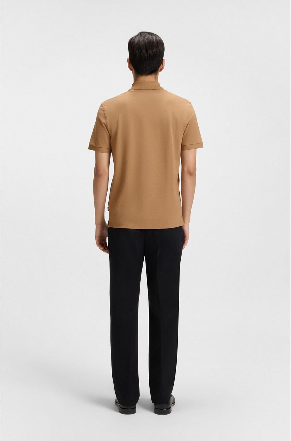 BOSS Herren Pallas Pallas Poloshirt aus Baumwoll-Piqué mit Logo-Details XXL Mittel Beige260, XXL Mit