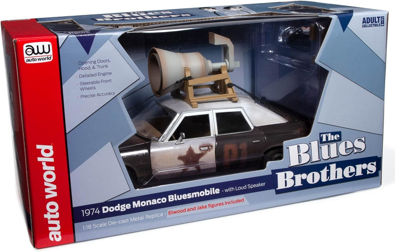 Auto World - DOD Monaco Police Pursuit – Blues Brothers – 1974-1/18