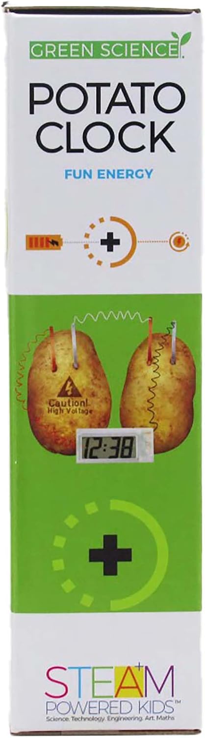 4M Green Science Potato Clock, Potato Clock