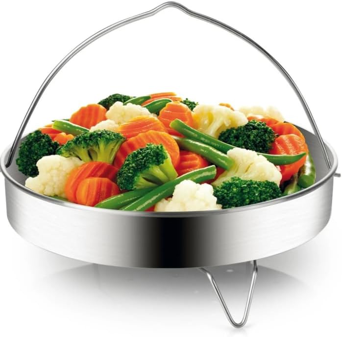 Tescoma 702767 Schnellkochtopf, Metall, Silber/schwarz, 22 cm