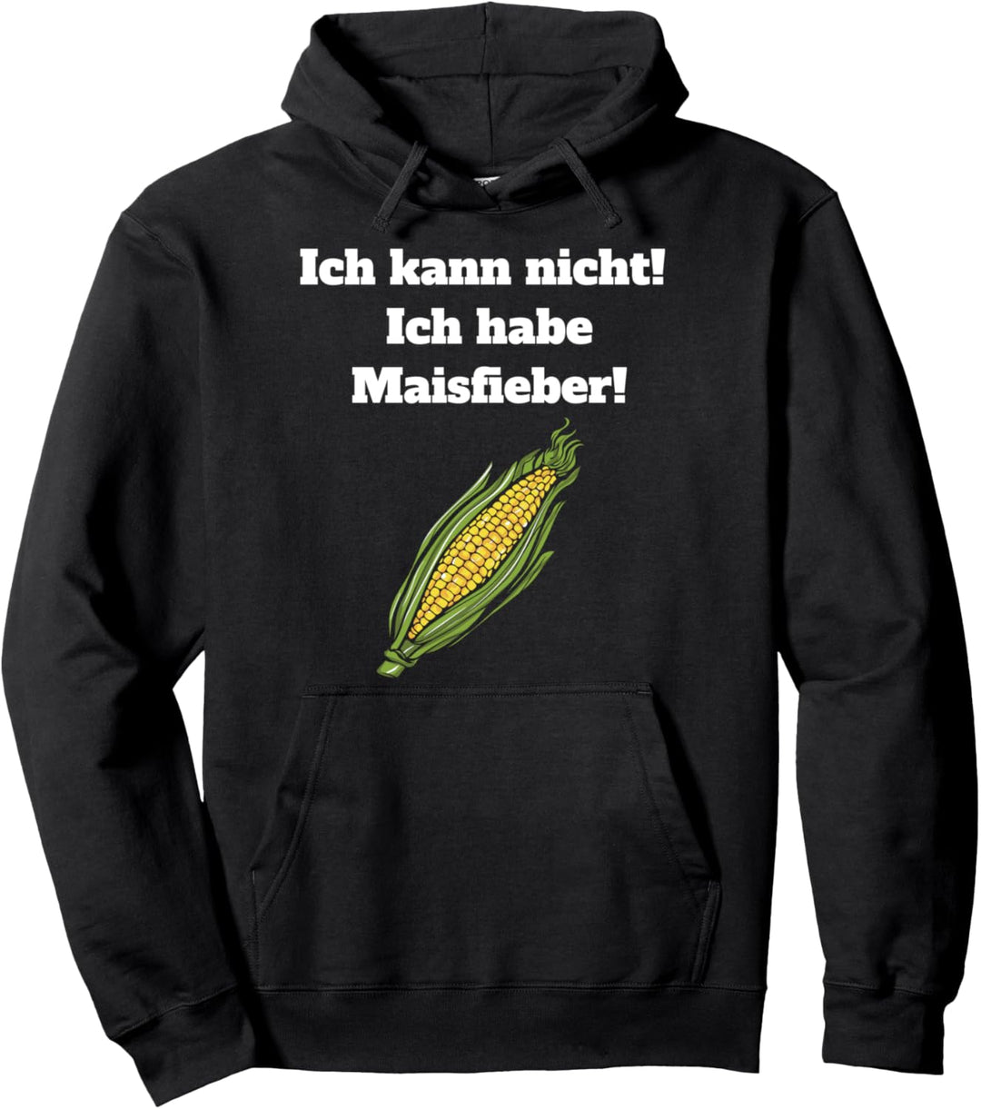 Landwirtschaft Landwirt Bauer Kolben Ernte Mais häckseln Pullover Hoodie